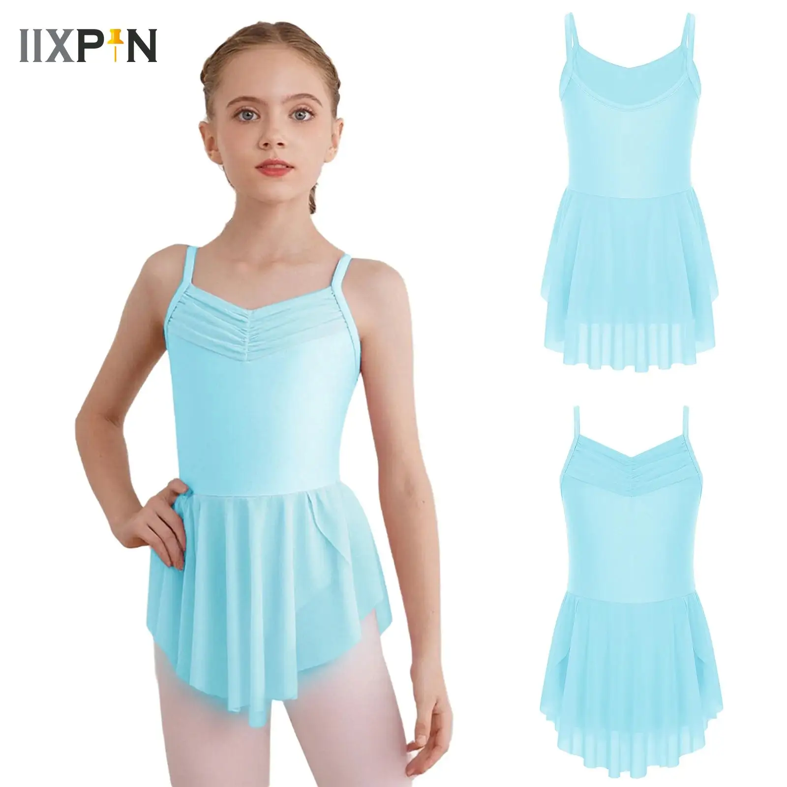 Girls Camisole Ballet Dance Dress Tutu Leotard Kids Wear Children Stage Performance Costumes Ballerina Practice Soft Mesh Skirt
Girls Camisole Ballet Dance Dress Tutu Leotard Kids Wear Children Stage Performance Costumes Ballerina Practice Soft Mesh Skirt