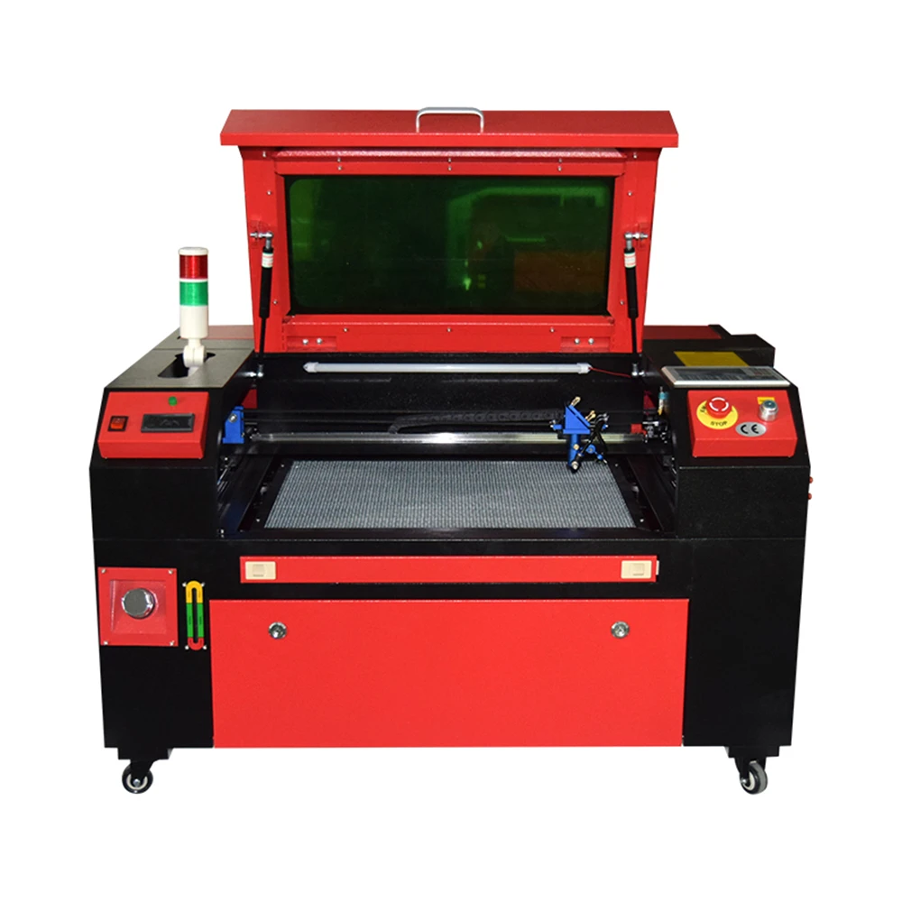 Cnc Co2 6040 Laser Engraving Cutting Machine for Wood Leather Jewelry Plastic Shoes Stamp Laser Engraved
Cnc Co2 6040 Laser Engraving Cutting Machine for Wood Leather Jewelry Plastic Shoes Stamp Laser Engraved