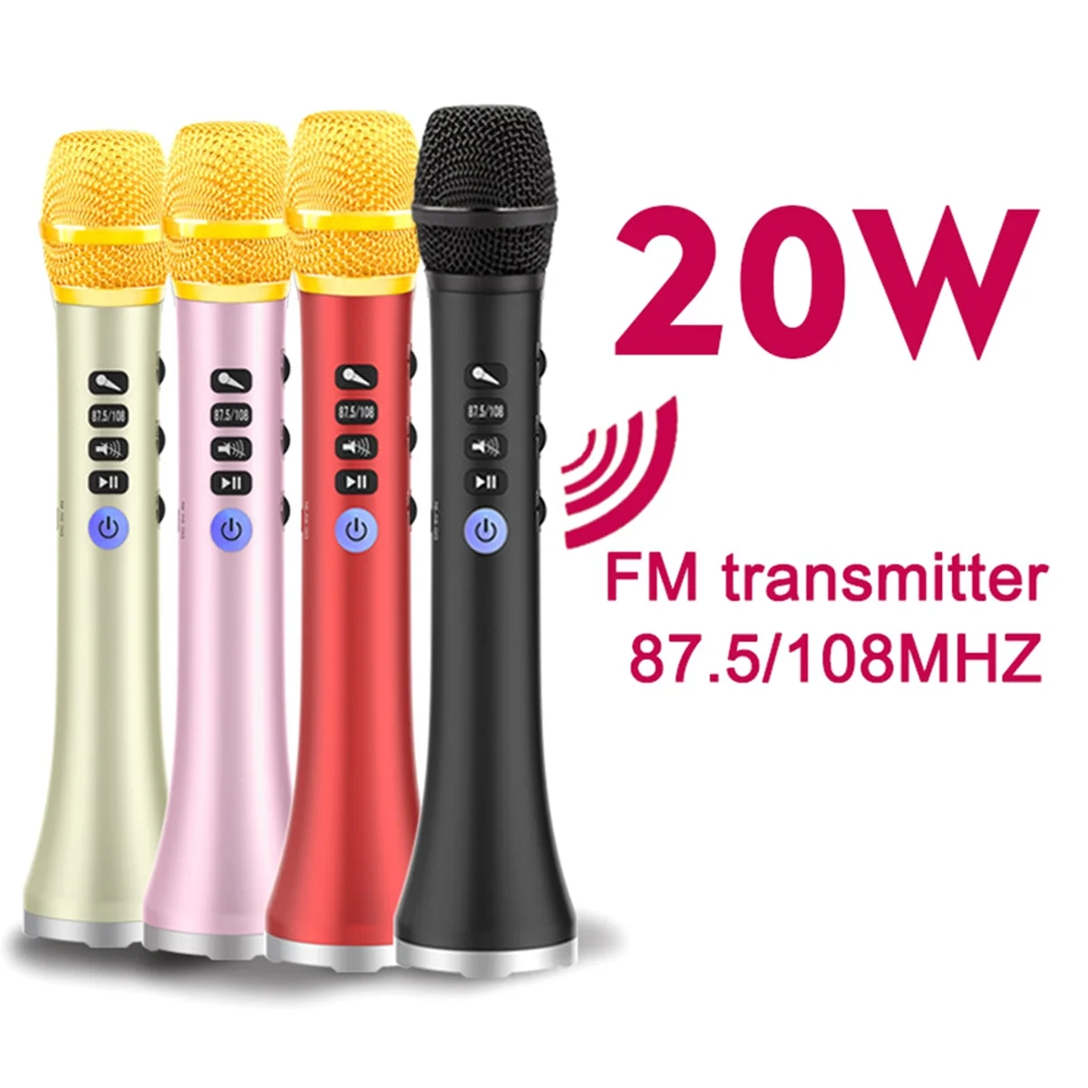 Розничная торговля! L-698DSP Bluetooth-микрофон мощностью 20 Вт с беспроводным динамиком для улучшенного качества звука, розовое золото
Розничная торговля! L-698DSP Bluetooth-микрофон мощностью 20 Вт с беспроводным динамиком для улучшенного качества звука, розовое золото