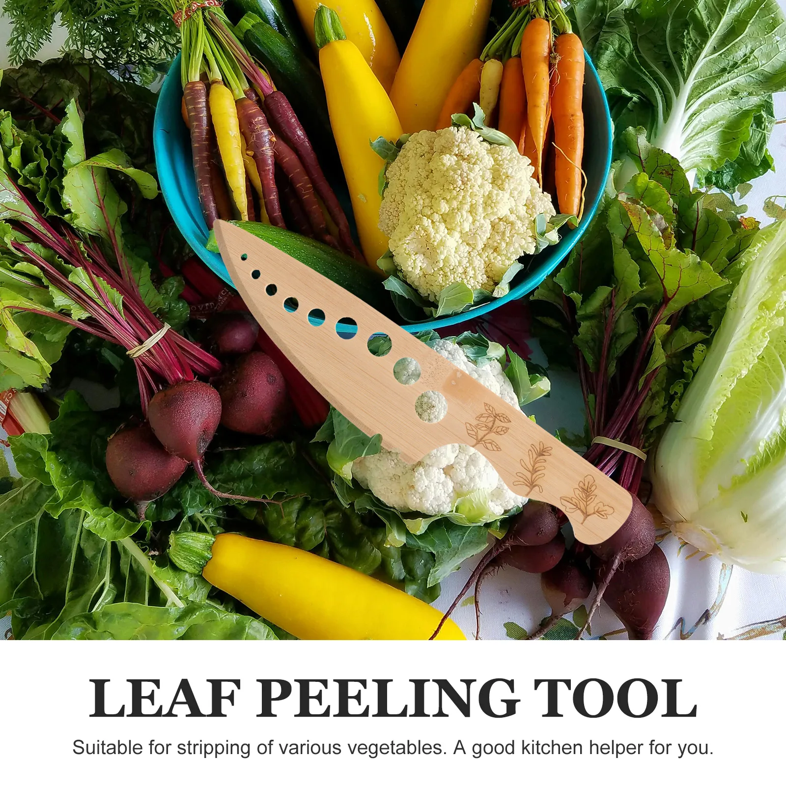 Wooden Herb Knife Vegetable Stripper Leaf Cutter Kitchen Gadgets Peeling Tool Veggie Prep Practical Hard Stable
Wooden Herb Knife Vegetable Stripper Leaf Cutter Kitchen Gadgets Peeling Tool Veggie Prep Practical Hard Stable