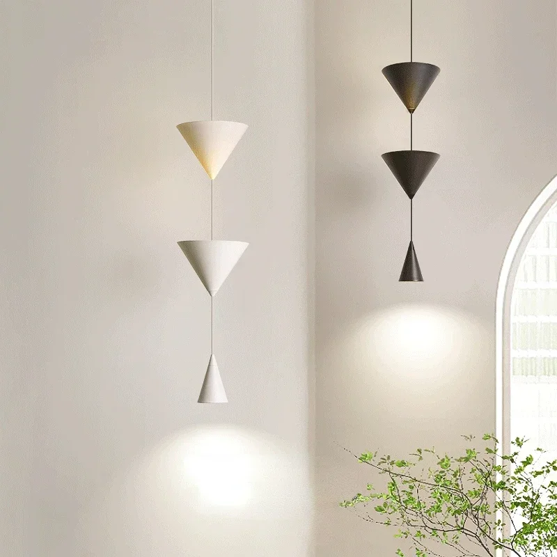 Modern Nordic LED Chandeliers Bedroom Bedside Living RoomHome Decorations Restaurant Bar Cone-shaped Creative Pendant Lighting
Modern Nordic LED Chandeliers Bedroom Bedside Living RoomHome Decorations Restaurant Bar Cone-shaped Creative Pendant Lighting