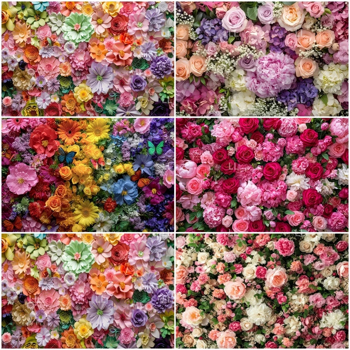 Flower Wall Background Rose Fluttering Butterfly Backdrop Wedding Bridal Shower Birthday Party Supplies Pregnant Photo Props
Flower Wall Background Rose Fluttering Butterfly Backdrop Wedding Bridal Shower Birthday Party Supplies Pregnant Photo Props