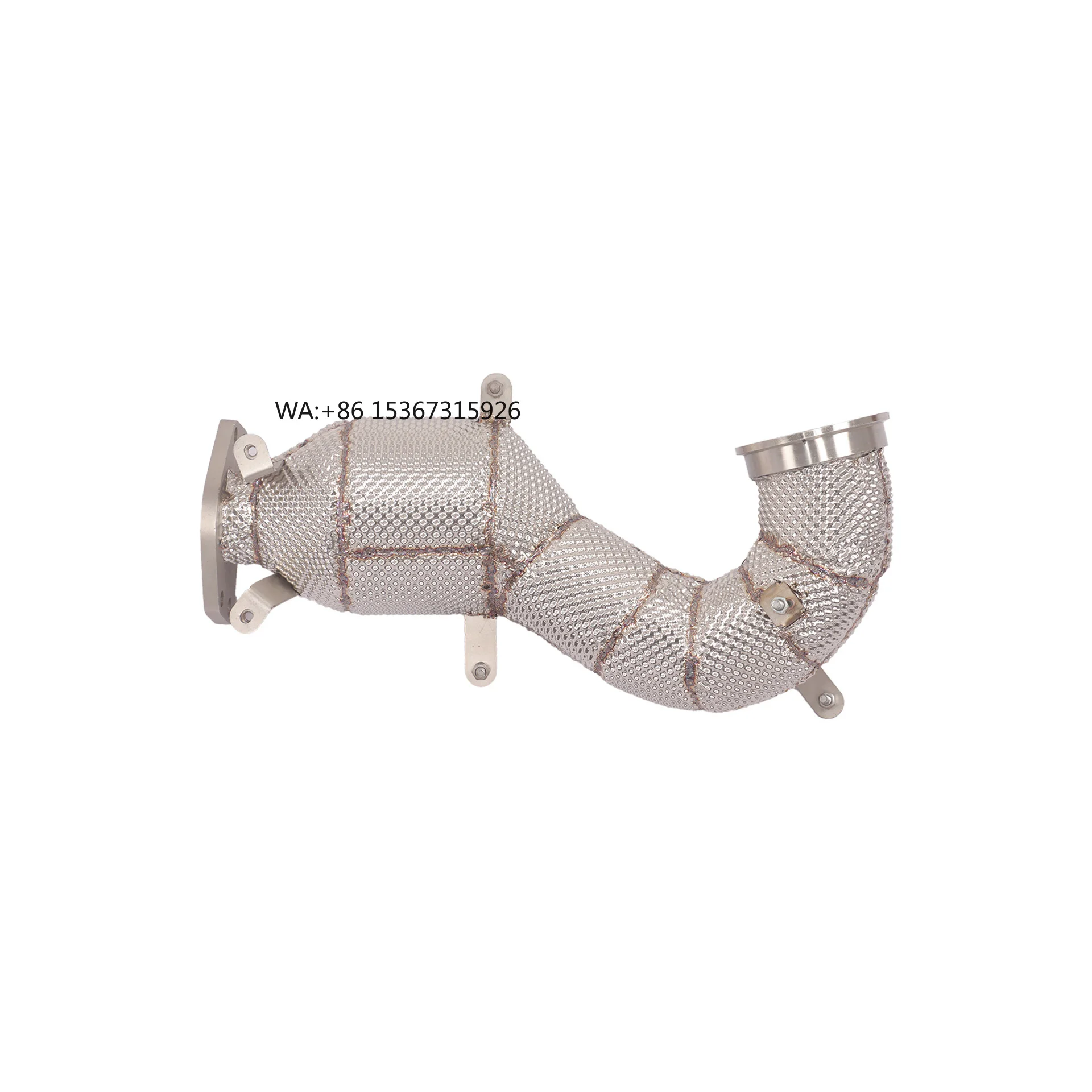 Stainless Steel Header with Catalytic Converter and Heat Insulation
Stainless Steel Header with Catalytic Converter and Heat Insulation