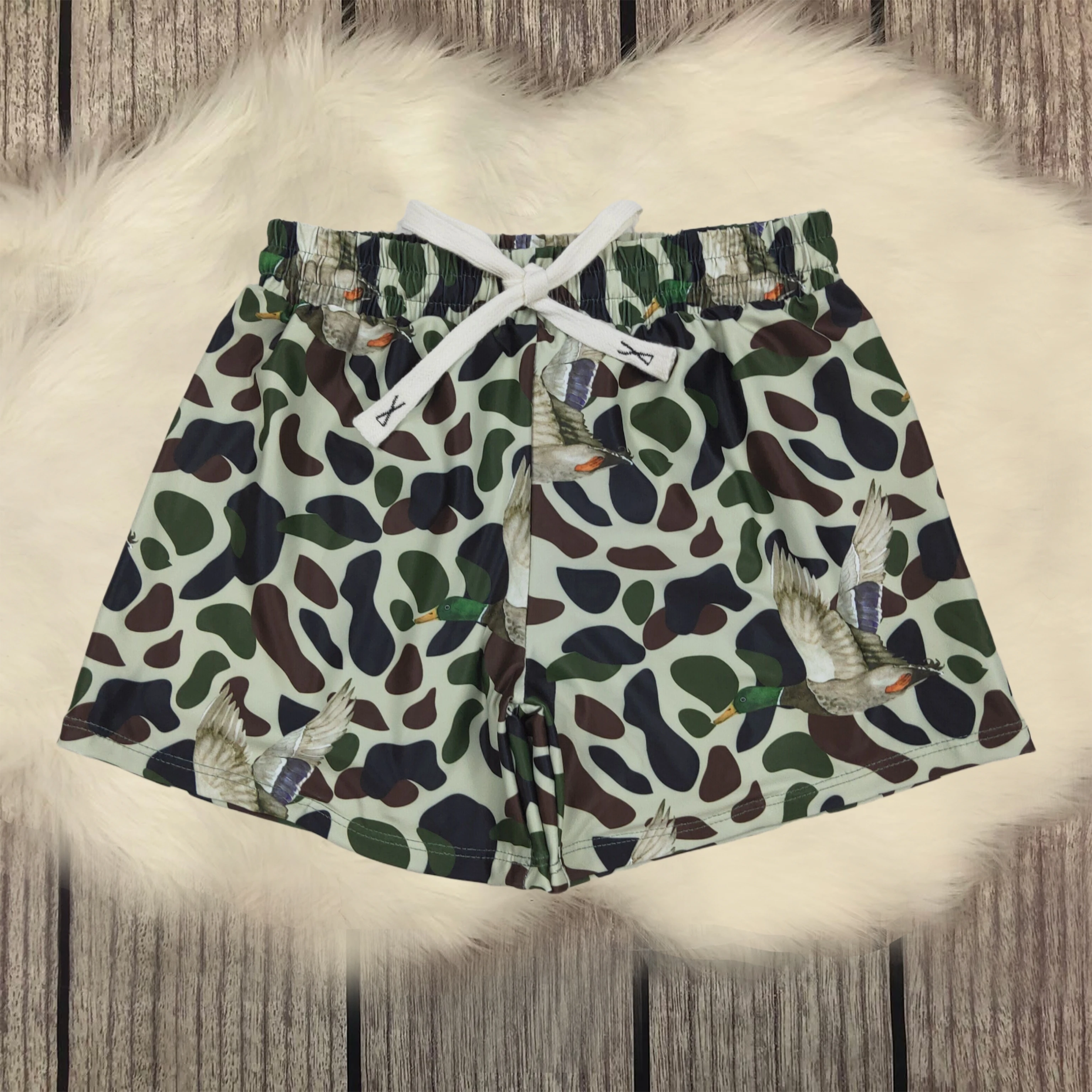 Wholesale Baby Boys Green Duck Camouflage Trunks Bottoms Swimsuits Swimwear Toddler Kids Children High Quality Board Shorts
Wholesale Baby Boys Green Duck Camouflage Trunks Bottoms Swimsuits Swimwear Toddler Kids Children High Quality Board Shorts