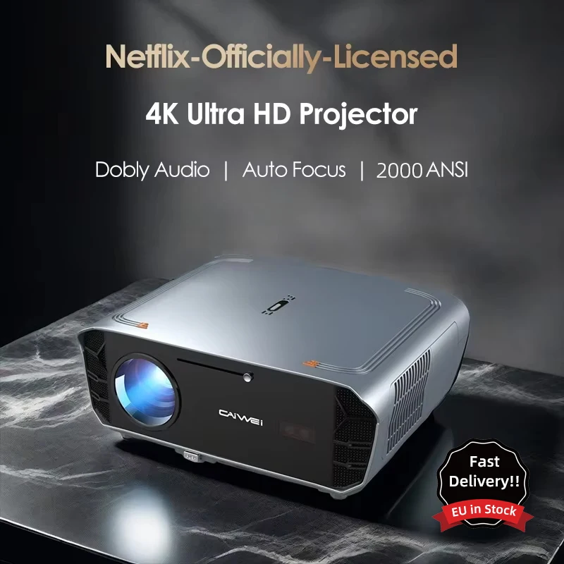 Google TV 4K Projector for Movies 5G Wifi 6 Native 1080P Full HD Official Android 11 Home Theater Daylight HDR Video Projector
Google TV 4K Projector for Movies 5G Wifi 6 Native 1080P Full HD Official Android 11 Home Theater Daylight HDR Video Projector