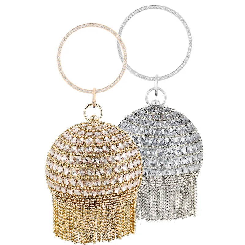Diamond Inlaid Acrylic Bag Round Bag Fashion Dinner Bag Women Lady's Handbag Party Bag Shining Gift For Birthday Valentine's Day
Diamond Inlaid Acrylic Bag Round Bag Fashion Dinner Bag Women Lady's Handbag Party Bag Shining Gift For Birthday Valentine's Day