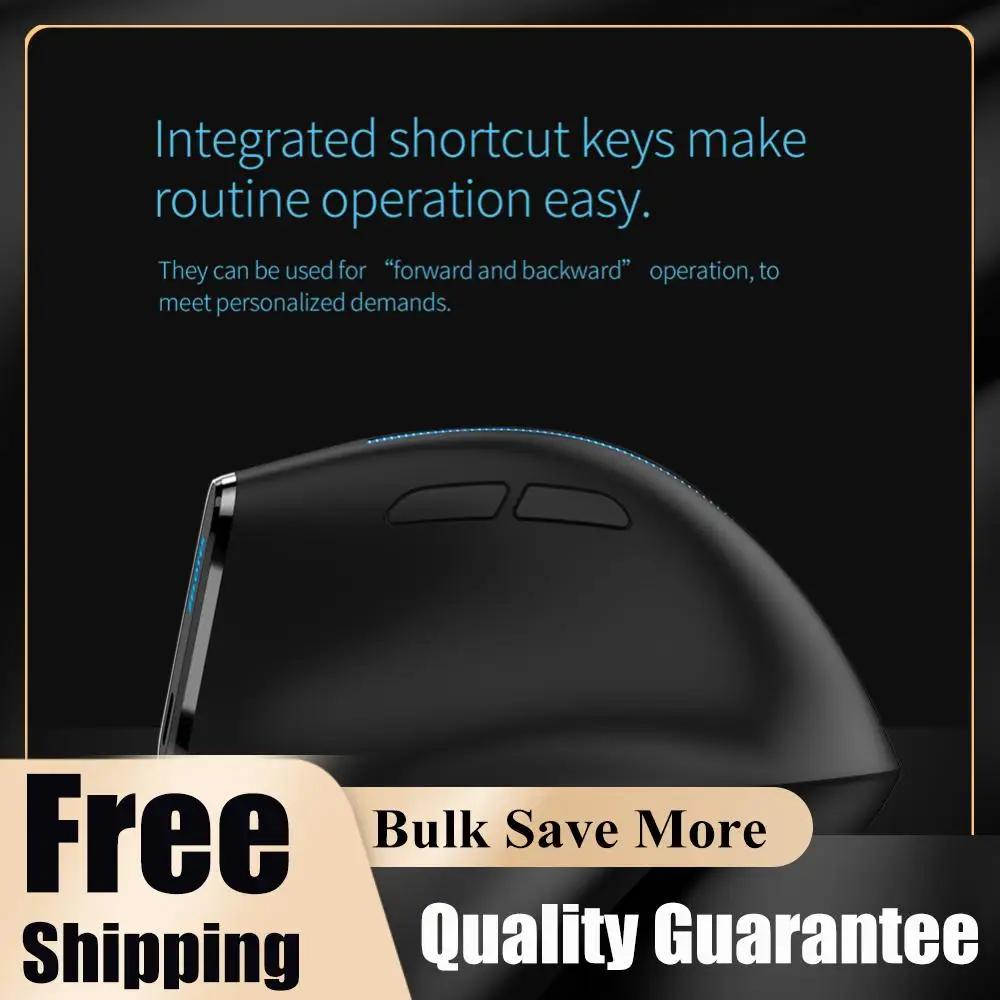 Эргономичная вертикальная мышь ZELOTES F-36A с регулируемым разрешением 2400 DPI, беспроводная, перезаряжаемая, аксессуар для настольного компьютера
Эргономичная вертикальная мышь ZELOTES F-36A с регулируемым разрешением 2400 DPI, беспроводная, перезаряжаемая, аксессуар для настольного компьютера