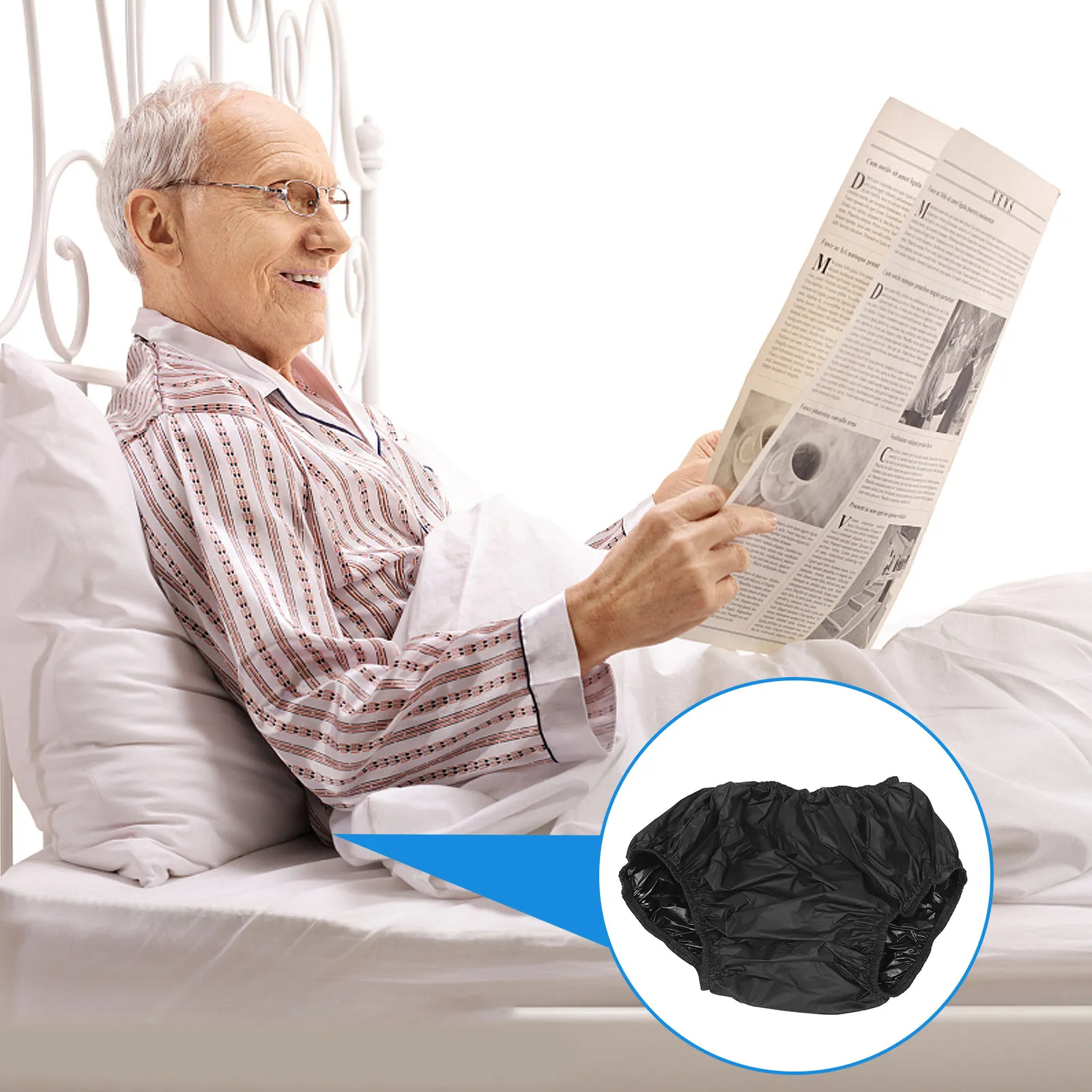 Многоразовые дышащие трусы-подгузники для взрослых с защитой от протеканий, моющиеся, для использования дома, в больнице, при недержании мочи у пожилых людей
Многоразовые дышащие трусы-подгузники для взрослых с защитой от протеканий, моющиеся, для использования дома, в больнице, при недержании мочи у пожилых людей