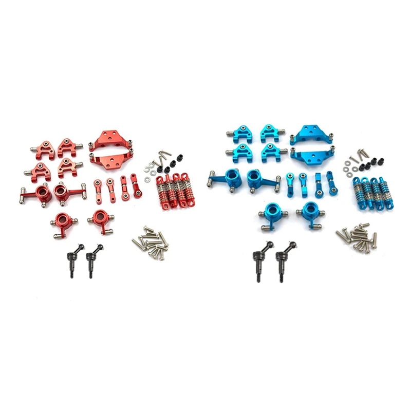 Eco-Friendly-2 Set Full Set Upgrade Parts Shock Absorber For Wltoys 1/28 K969 K979 K989 K999 P929 P939 Rc Car Parts - Blue & Red
Eco-Friendly-2 Set Full Set Upgrade Parts Shock Absorber For Wltoys 1/28 K969 K979 K989 K999 P929 P939 Rc Car Parts - Blue & Red