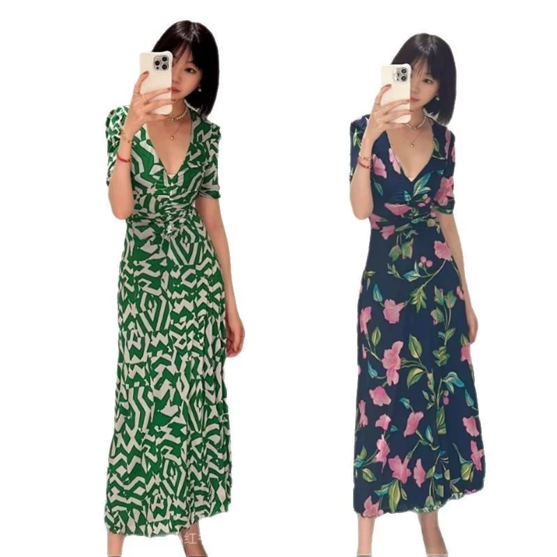 Ele Double-Sided Me Print Ne Tea Dr Summer een Lightweight Drifting Women's Long A-Line Skirt Bubble Sve Dr
Ele Double-Sided Me Print Ne Tea Dr Summer een Lightweight Drifting Women's Long A-Line Skirt Bubble Sve Dr