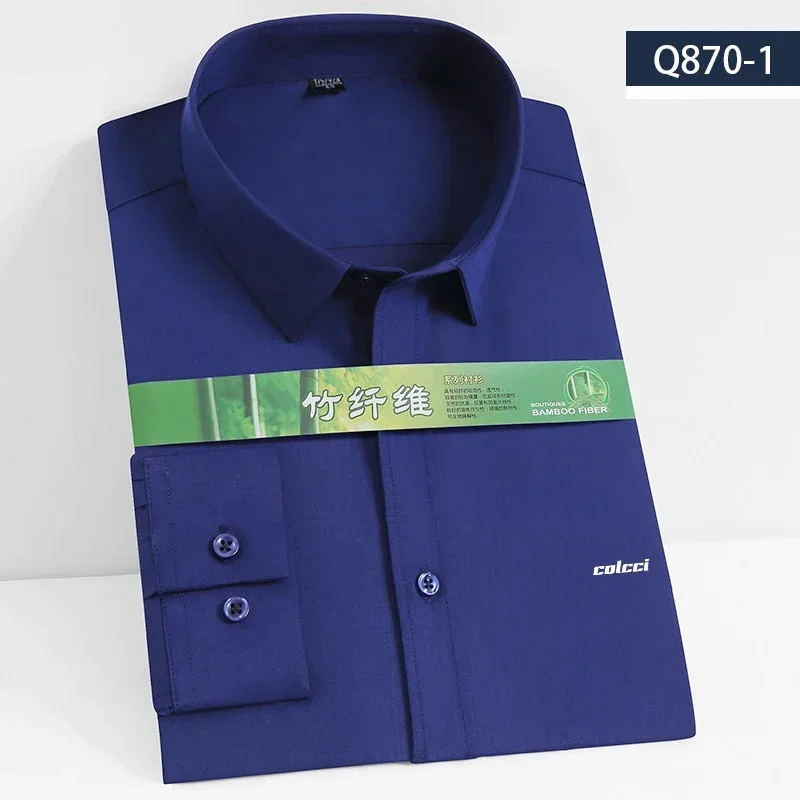 2022 nova camisa de manga longa dos homens do enrugamento elástico resistente camisa de seda dos homens magro camisa social
2022 nova camisa de manga longa dos homens do enrugamento elástico resistente camisa de seda dos homens magro camisa social
