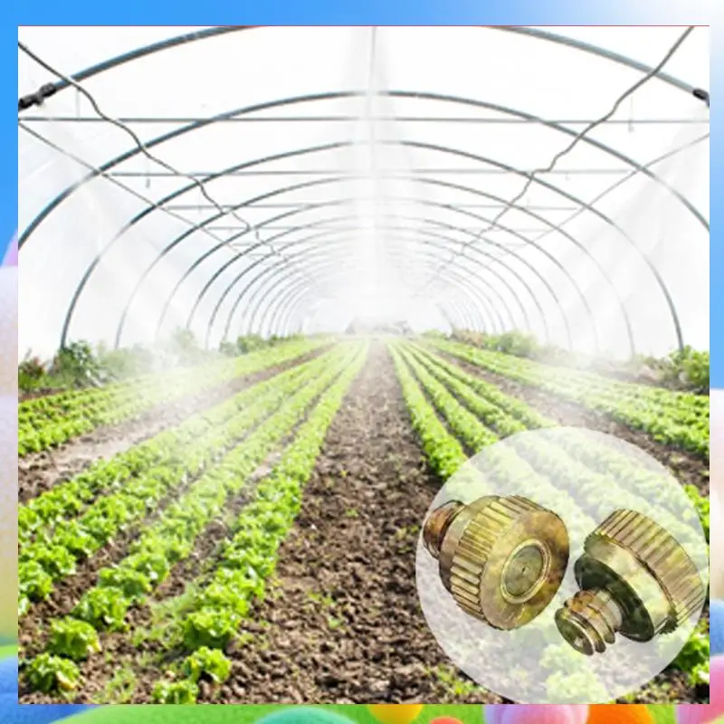 30 Pack Brass Misting Nozzles Tees, Brass Nozzles For Greenhouse Landscaping Humidification,Dust Control Mist Nozzle-AA25
30 Pack Brass Misting Nozzles Tees, Brass Nozzles For Greenhouse Landscaping Humidification,Dust Control Mist Nozzle-AA25