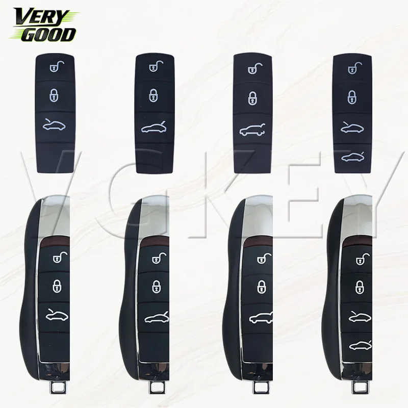 VG For Panamera Cayenne Macan Cayman Boxster 718 911 Car Key shell and Silicone Key Button Replace
VG For Panamera Cayenne Macan Cayman Boxster 718 911 Car Key shell and Silicone Key Button Replace