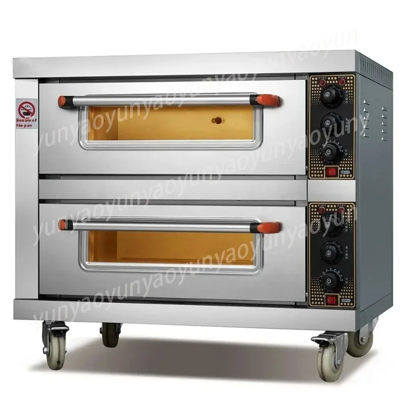 Commercial Kitchen Machinery 2-Deck 2-Tray Pizza and Bread Oven New 220V for Hotels for Baking Cakes and Pizzas Bakery Oven
Commercial Kitchen Machinery 2-Deck 2-Tray Pizza and Bread Oven New 220V for Hotels for Baking Cakes and Pizzas Bakery Oven