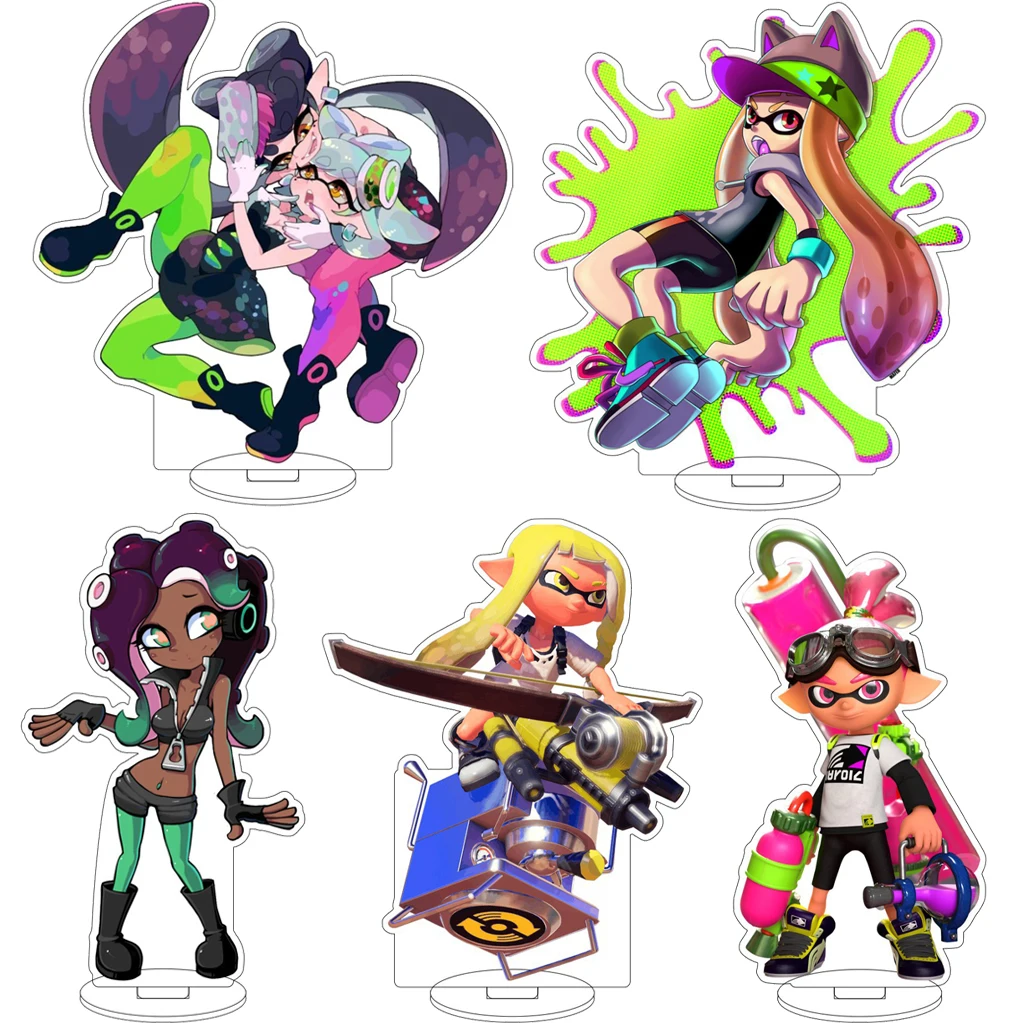 16CM Anime Game Splatoon MC.Princess DJ Hyperfresh Inkling Octoling Cos Acrylic Figure Stand Ornaments Birthday Gifts
16CM Anime Game Splatoon MC.Princess DJ Hyperfresh Inkling Octoling Cos Acrylic Figure Stand Ornaments Birthday Gifts