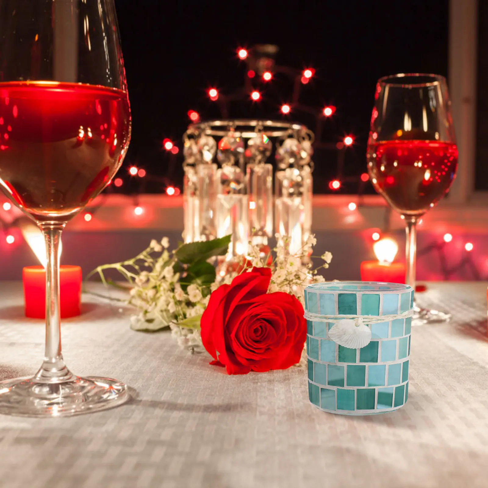 1Pcs Shell Holder Glass Mosaic Design Vintage Mediterranean Style Tealight Cup for Aromatherapy Wedding Home Decor
1Pcs Shell Holder Glass Mosaic Design Vintage Mediterranean Style Tealight Cup for Aromatherapy Wedding Home Decor