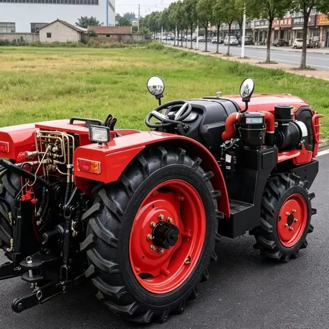 Customized Preferred Model of Rotary Tiller Tractor, Dual CE/EMC Certified, All-terrain Cultivator, Four-wheel Tilling Equipment
Customized Preferred Model of Rotary Tiller Tractor, Dual CE/EMC Certified, All-terrain Cultivator, Four-wheel Tilling Equipment