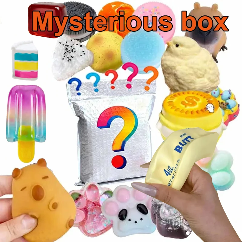 Mystery Fidget Toys Blind Bags Cat Paw Antistress Foot Taba Squishy Jelly Toy Squeeze Toy Sticky Simulated Food Mochi Toy 2026
Mystery Fidget Toys Blind Bags Cat Paw Antistress Foot Taba Squishy Jelly Toy Squeeze Toy Sticky Simulated Food Mochi Toy 2026