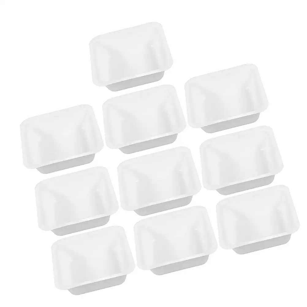 10 Pcs Square Weighing Discs Plastic Food Boats Diamond Jewelry Dishes Lab Sample Trays Balance Pans Chemistry Containers
10 Pcs Square Weighing Discs Plastic Food Boats Diamond Jewelry Dishes Lab Sample Trays Balance Pans Chemistry Containers