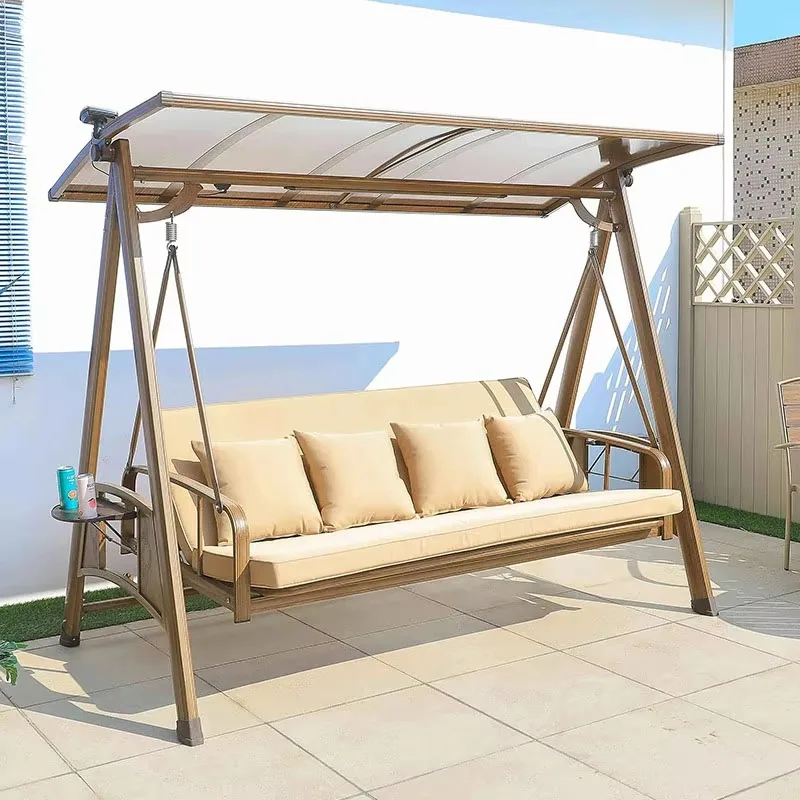 Garden Patio Swings Chair Hanging Chair Metal Frame Patio Swings with Cushions with Canopy
Garden Patio Swings Chair Hanging Chair Metal Frame Patio Swings with Cushions with Canopy