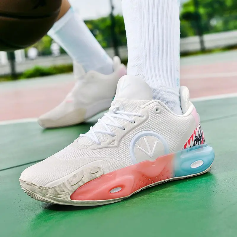 Men's and women's game training sneakers lightweight transparent training shoes non-slip wear-resistant basketball shoes
Men's and women's game training sneakers lightweight transparent training shoes non-slip wear-resistant basketball shoes