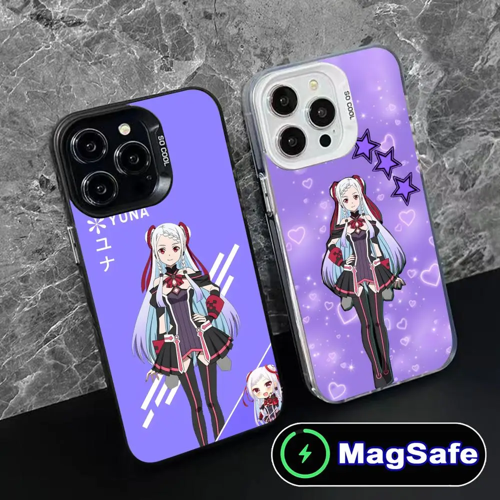 Sword Art Online Yuna Phone Case for iPhone 16 15 14 13 12 11 Pro Max Plus MagSafe Translucent Colour Printing Luxury Cellphones
Sword Art Online Yuna Phone Case for iPhone 16 15 14 13 12 11 Pro Max Plus MagSafe Translucent Colour Printing Luxury Cellphones