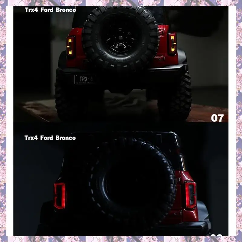 T84C-2X LED Light System Front & Rear Lamp Group For Traxxas TRX4 2021 Bronco 1/10 RC Crawler Car Turn Signals Brake Lights
T84C-2X LED Light System Front & Rear Lamp Group For Traxxas TRX4 2021 Bronco 1/10 RC Crawler Car Turn Signals Brake Lights