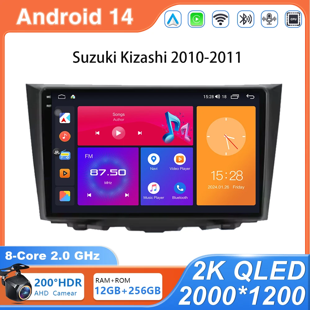Автомобильный радиоприемник Android14 для Suzuki Kizashi 2010-2011, мультимедийный видеоплеер, без 2 din, Wirreles Carplay 2 din DVD 4G GPS BlueTooth
Автомобильный радиоприемник Android14 для Suzuki Kizashi 2010-2011, мультимедийный видеоплеер, без 2 din, Wirreles Carplay 2 din DVD 4G GPS BlueTooth