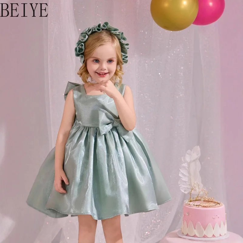 Spring Autumn New Girls' Lolita Dress Fashion Style Princess Children's Fluffy Dress Little Girl's Birthday One Year Dress
Spring Autumn New Girls' Lolita Dress Fashion Style Princess Children's Fluffy Dress Little Girl's Birthday One Year Dress