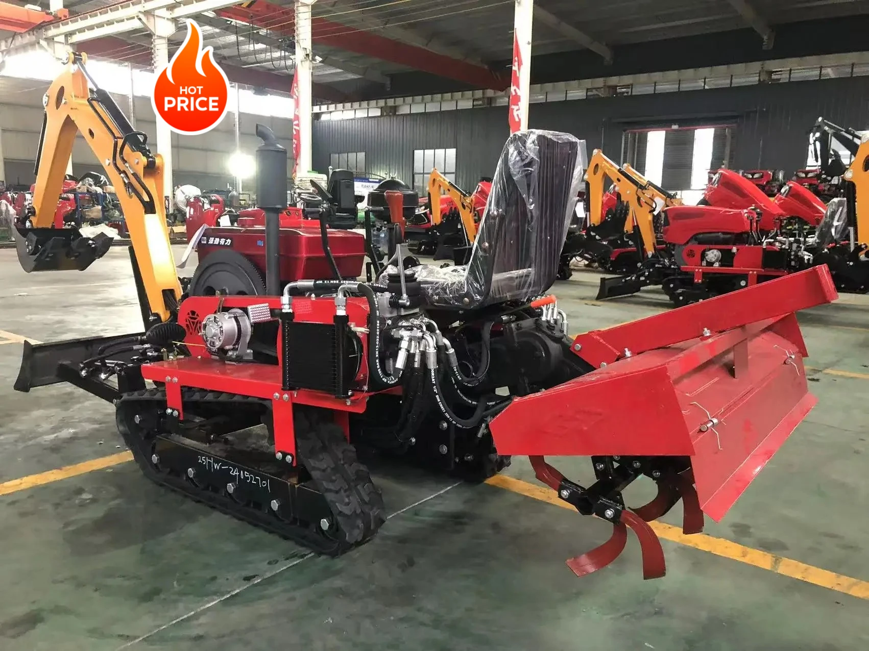 35hp High-Efficiency Mini Tiller: Weeds between orchard rows without touching branches, deep tilling 15cm while protecting roots
35hp High-Efficiency Mini Tiller: Weeds between orchard rows without touching branches, deep tilling 15cm while protecting roots