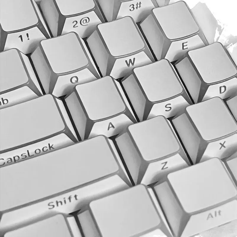 Fold white edges and corners Transmission side engraved keyboard keycaps Customized magnetic axis keyboard PBT two-color
Fold white edges and corners Transmission side engraved keyboard keycaps Customized magnetic axis keyboard PBT two-color