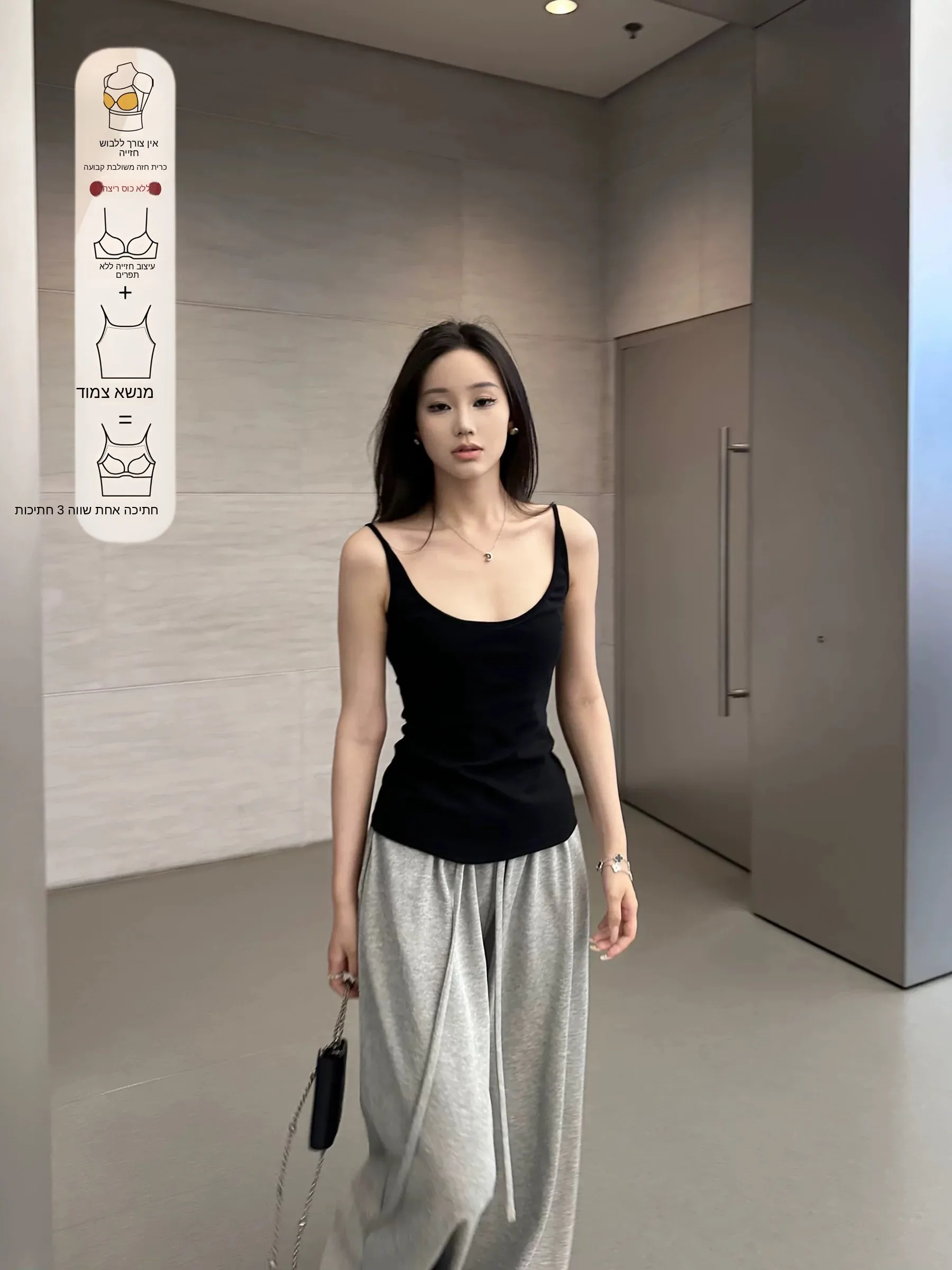 Women's Slim Fit Tank Top 95% Cotton Summer Sleeveless Inner Wear Casual Simple Style Pure Color Tank Vest for plus Size
Women's Slim Fit Tank Top 95% Cotton Summer Sleeveless Inner Wear Casual Simple Style Pure Color Tank Vest for plus Size