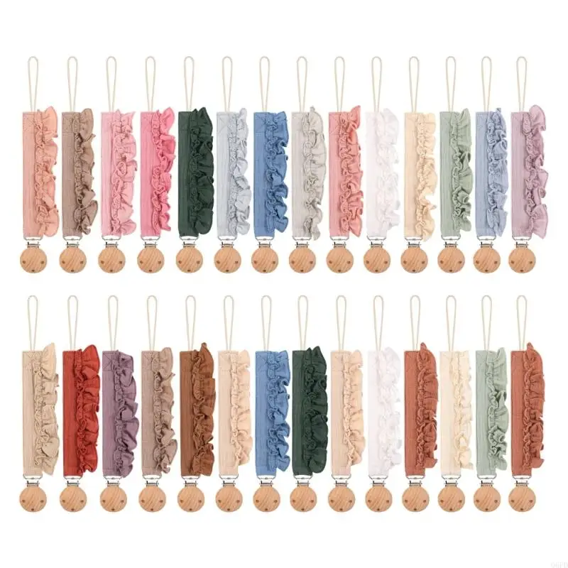 4Pcs Soft Cotton And Pacifier Clip Chain Lanyard For Baby Decorative Lace
4Pcs Soft Cotton And Pacifier Clip Chain Lanyard For Baby Decorative Lace