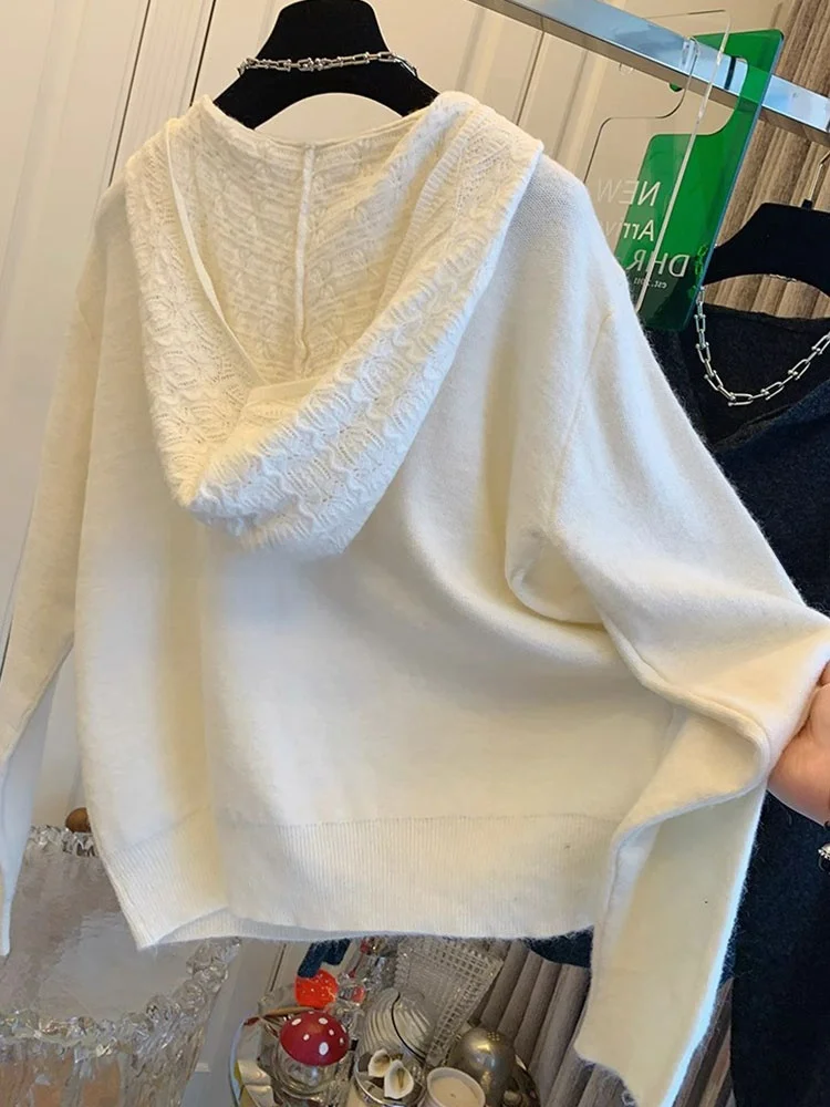 Faionable Knitted Hoodie Sweater f Open Front Long Sve Ele Autumn Winter New Sle Versatile Top Quali Camere
Faionable Knitted Hoodie Sweater f Open Front Long Sve Ele Autumn Winter New Sle Versatile Top Quali Camere