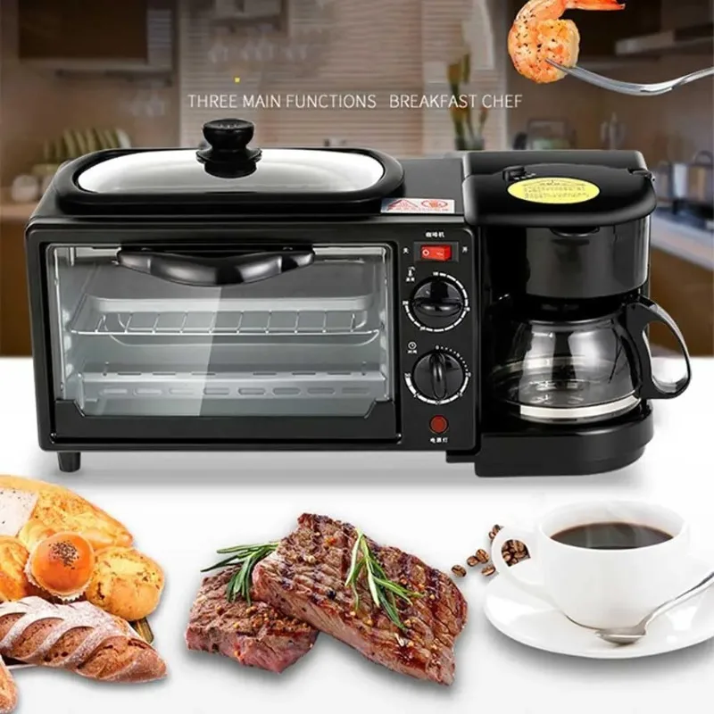 【Best-selling】3 in 1 breakfast station Coffee machine Non-stick pan Toaster Oven Apartment Multipurpose
【Best-selling】3 in 1 breakfast station Coffee machine Non-stick pan Toaster Oven Apartment Multipurpose