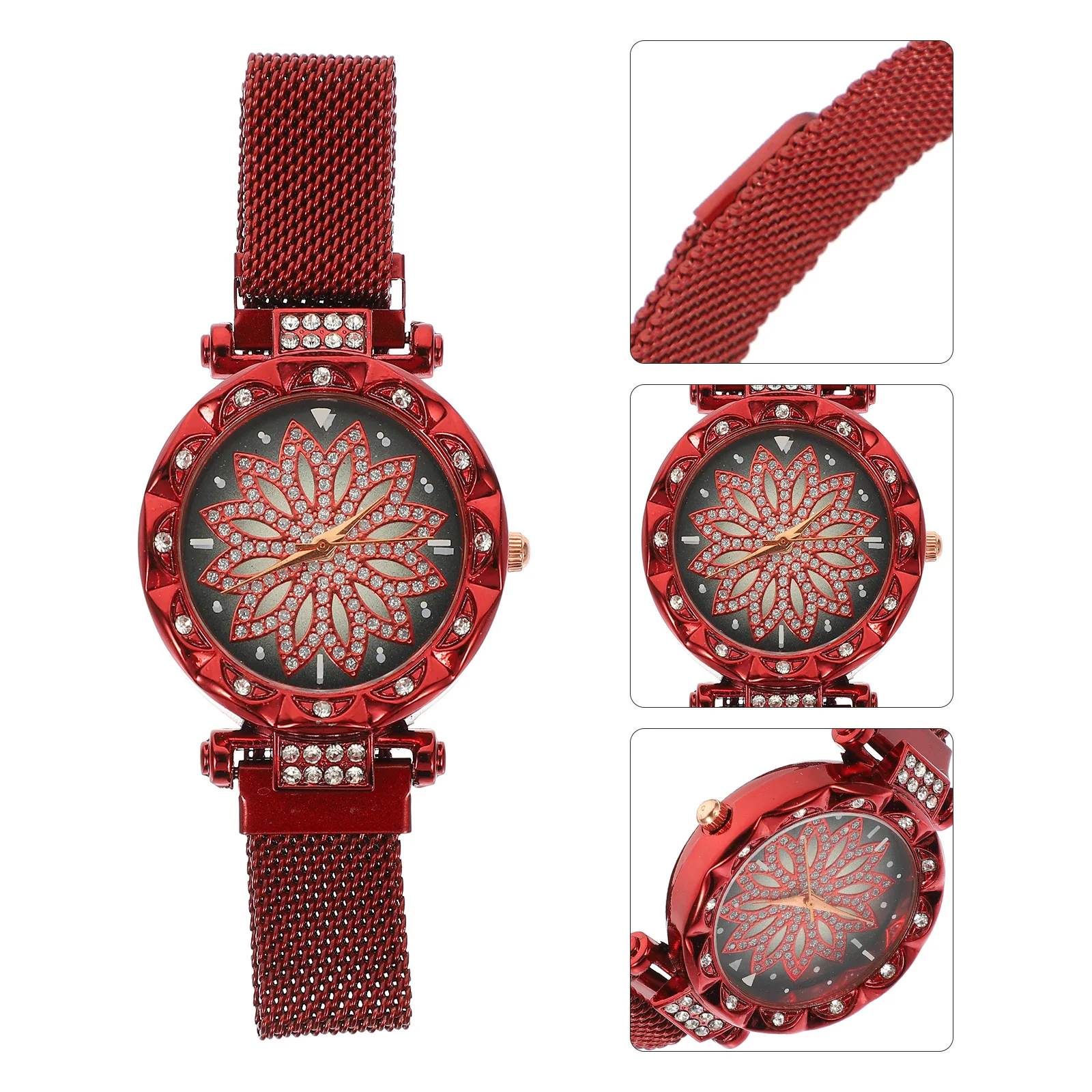 Stainless Steel Women Wrist Watch Creative Diamond Casual Watch Stylish Lady Wristwatch Durable Precise Timekeeping
Stainless Steel Women Wrist Watch Creative Diamond Casual Watch Stylish Lady Wristwatch Durable Precise Timekeeping