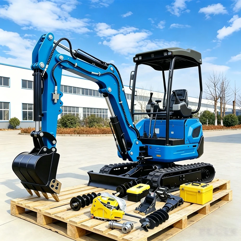 0.8/1.0Ton Mini Excavator DiggerConstruction Equipment For HomeRetroexcavadorasSuitable Family Taller
0.8/1.0Ton Mini Excavator DiggerConstruction Equipment For HomeRetroexcavadorasSuitable Family Taller