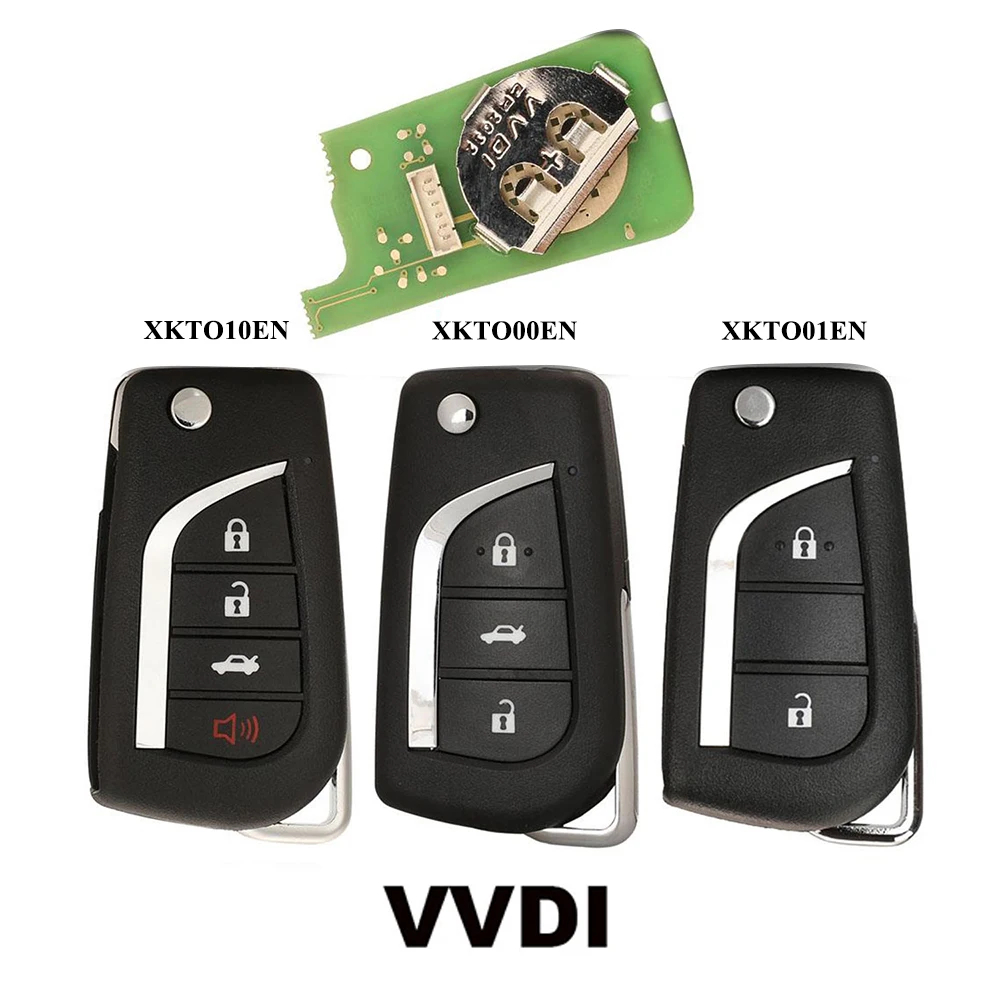 jingyuqin New Xhorse XKTO00EN XKTO10EN XKTO01EN Wire Remote Key VVDI2 For Toyota Type 3 Buttons Universal VVDI
jingyuqin New Xhorse XKTO00EN XKTO10EN XKTO01EN Wire Remote Key VVDI2 For Toyota Type 3 Buttons Universal VVDI