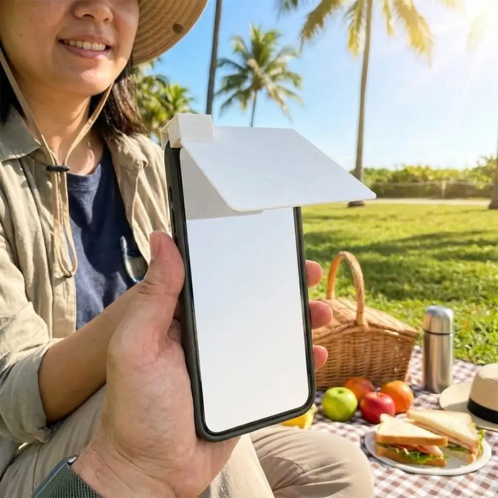 3D Printed Mobile Phone Sunshade Anti-Glare Anti-UV Cellphone Screen Hood Adjustable Angle Portable Phone Screen Visor
3D Printed Mobile Phone Sunshade Anti-Glare Anti-UV Cellphone Screen Hood Adjustable Angle Portable Phone Screen Visor