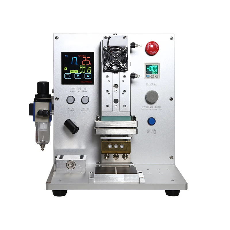Precision Cable Bonding Machine, 8-inch LCD Cable Bonding, Green Flexible Cables, Constant-Temperature Press, Mobile Phone Flexi
Precision Cable Bonding Machine, 8-inch LCD Cable Bonding, Green Flexible Cables, Constant-Temperature Press, Mobile Phone Flexi