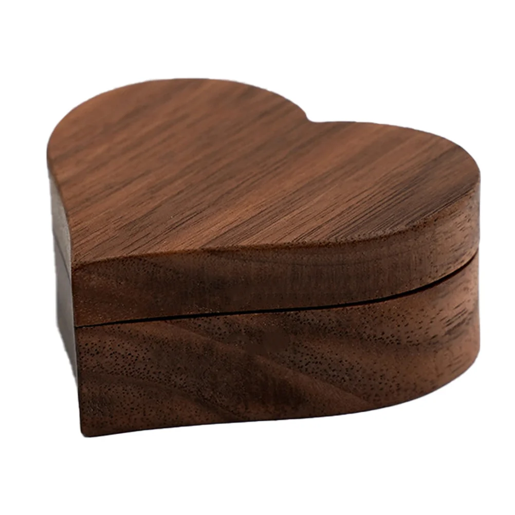 1 шт., коробка для колец с сердечком, черный орех, твердая древесина, мини-шкатулка для драгоценностей, витрина для колец, органайзер для хранения свадьбы и помолвки
1 шт., коробка для колец с сердечком, черный орех, твердая древесина, мини-шкатулка для драгоценностей, витрина для колец, органайзер для хранения свадьбы и помолвки