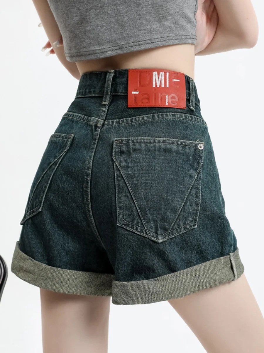 Новые летние джинсы больших размеров с высокой талией, женские универсальные широкие джинсы Faion Street Sle Pear Ape для похудения
Новые летние джинсы больших размеров с высокой талией, женские универсальные широкие джинсы Faion Street Sle Pear Ape для похудения