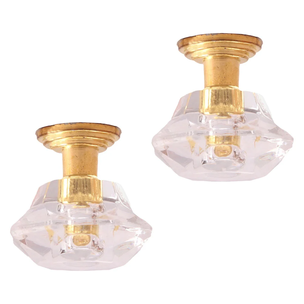 2 Pcs Baby Chandelier Miniature Child Wall Sconce Desk Lamp Dollhouse Acrylic Ceiling Model Furniture Ornament
2 Pcs Baby Chandelier Miniature Child Wall Sconce Desk Lamp Dollhouse Acrylic Ceiling Model Furniture Ornament
