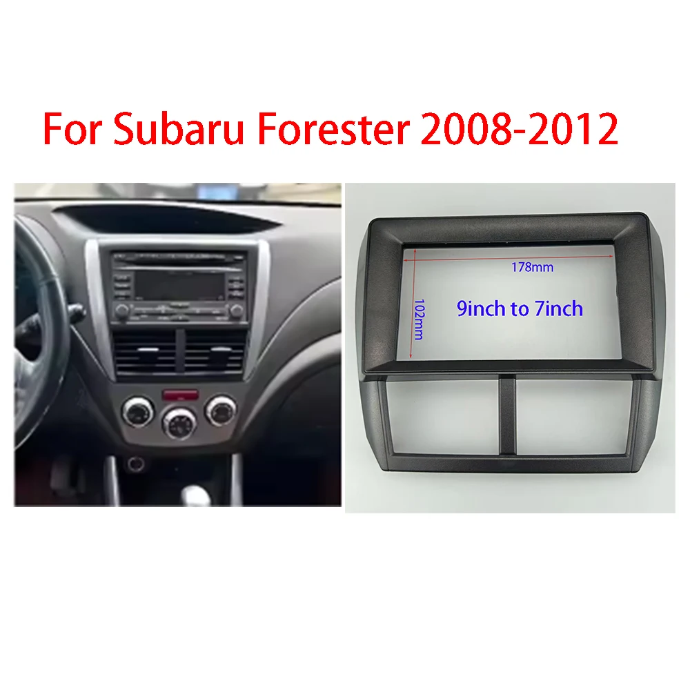7/9 inch car navigation panel for Subaru Forester 2008-2012 auto parts car interior trim panel dashboard fascia frame
7/9 inch car navigation panel for Subaru Forester 2008-2012 auto parts car interior trim panel dashboard fascia frame