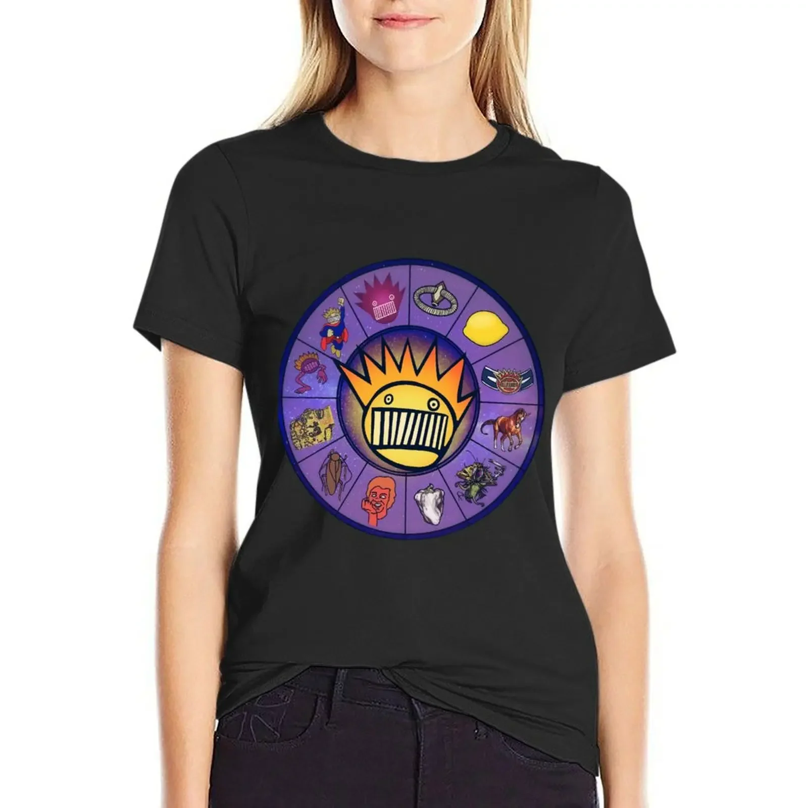 Boognish Rising 2.2 - Ween Horoscope Astrology Birth Chart T-Shirt Short sleeve tee plain white t-shirt dress for Women sexy
Boognish Rising 2.2 - Ween Horoscope Astrology Birth Chart T-Shirt Short sleeve tee plain white t-shirt dress for Women sexy