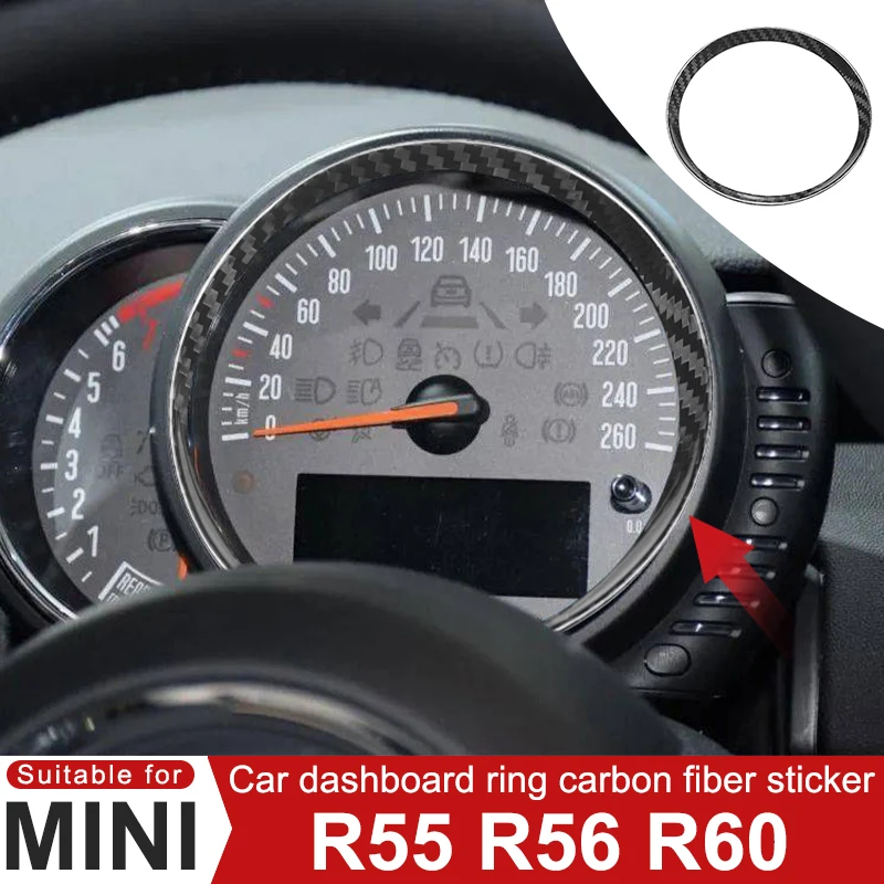 Для MINI ONE Cooper S JCW R55 R56 R60 кольцо приборной панели автомобиля декоративная крышка наклейка из углеродного волокна аксессуары для модификации интерьера
Для MINI ONE Cooper S JCW R55 R56 R60 кольцо приборной панели автомобиля декоративная крышка наклейка из углеродного волокна аксессуары для модификации интерьера