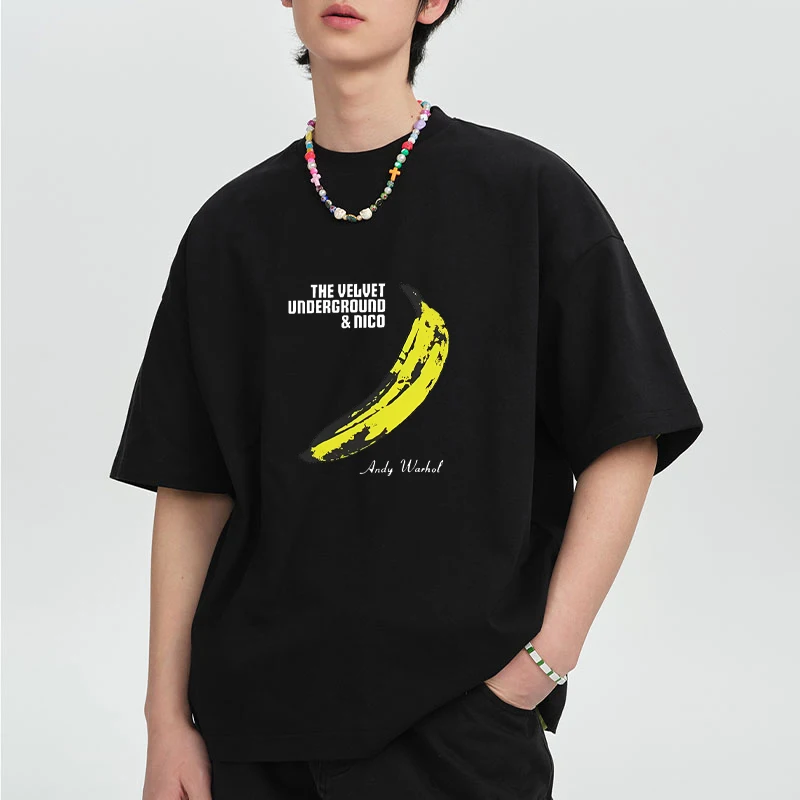 The Velvet Underground & Nico Printed T shirt Men Women Cotton Loose Casual Short Sleeve T-shirts O-Neck plus size tops Unisex
The Velvet Underground & Nico Printed T shirt Men Women Cotton Loose Casual Short Sleeve T-shirts O-Neck plus size tops Unisex