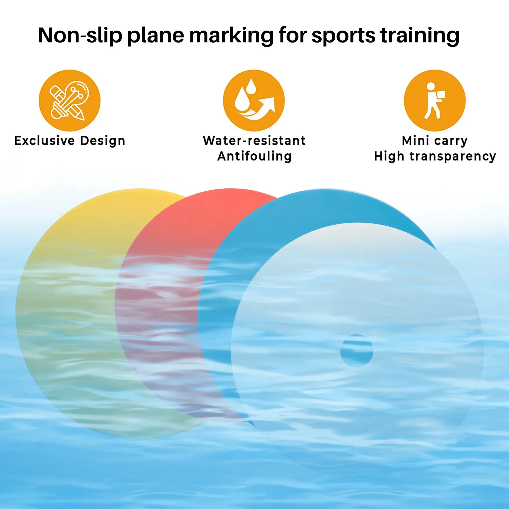 B06C-10Pack Flat Disc Markers Non-Slip Spots Markers Football Basketball Sports Speed Agility Training Markers
B06C-10Pack Flat Disc Markers Non-Slip Spots Markers Football Basketball Sports Speed Agility Training Markers