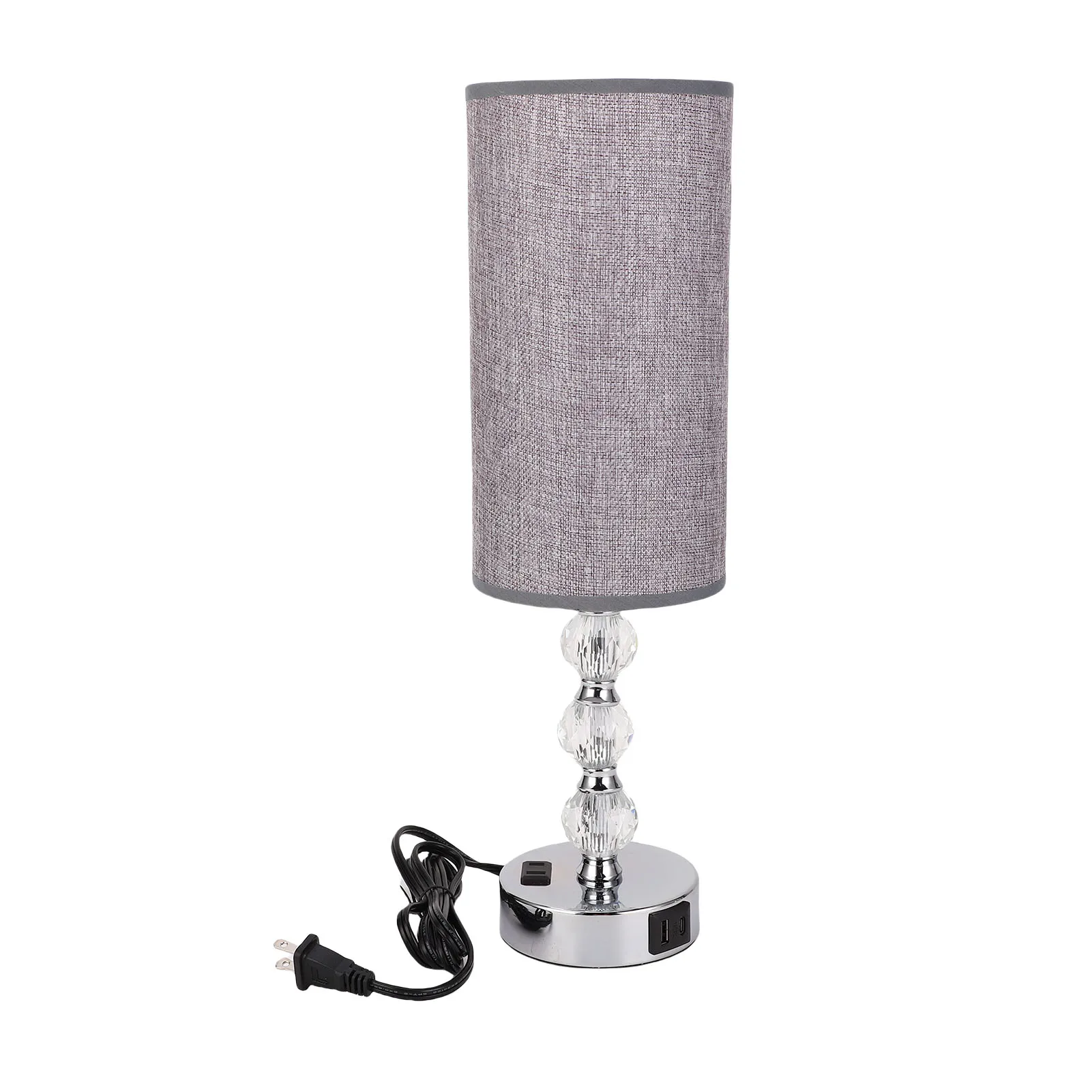 Настольная лампа для спальни, сенсорная, с регулировкой яркости, прикроватная лампа с тканевым абажуром, портами USB A/C для зарядки, для отеля и дома
Настольная лампа для спальни, сенсорная, с регулировкой яркости, прикроватная лампа с тканевым абажуром, портами USB A/C для зарядки, для отеля и дома