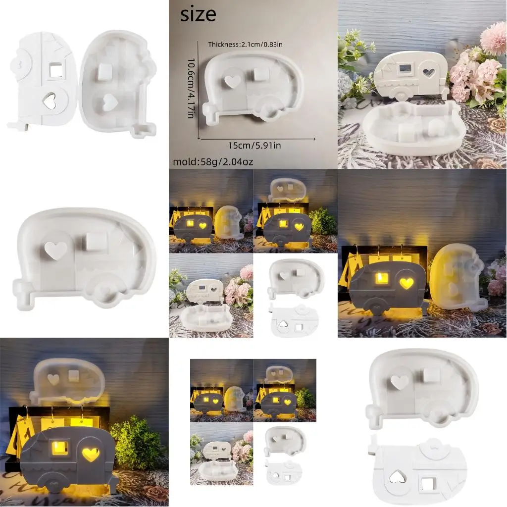 Flexible And Study Silicone Mold For Creating Distinctive Campers Decorations For Hobbyists And DIY Lovers
Flexible And Study Silicone Mold For Creating Distinctive Campers Decorations For Hobbyists And DIY Lovers